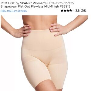 Spanx shaper size small short shaper mid thigh compression **2 for 20**